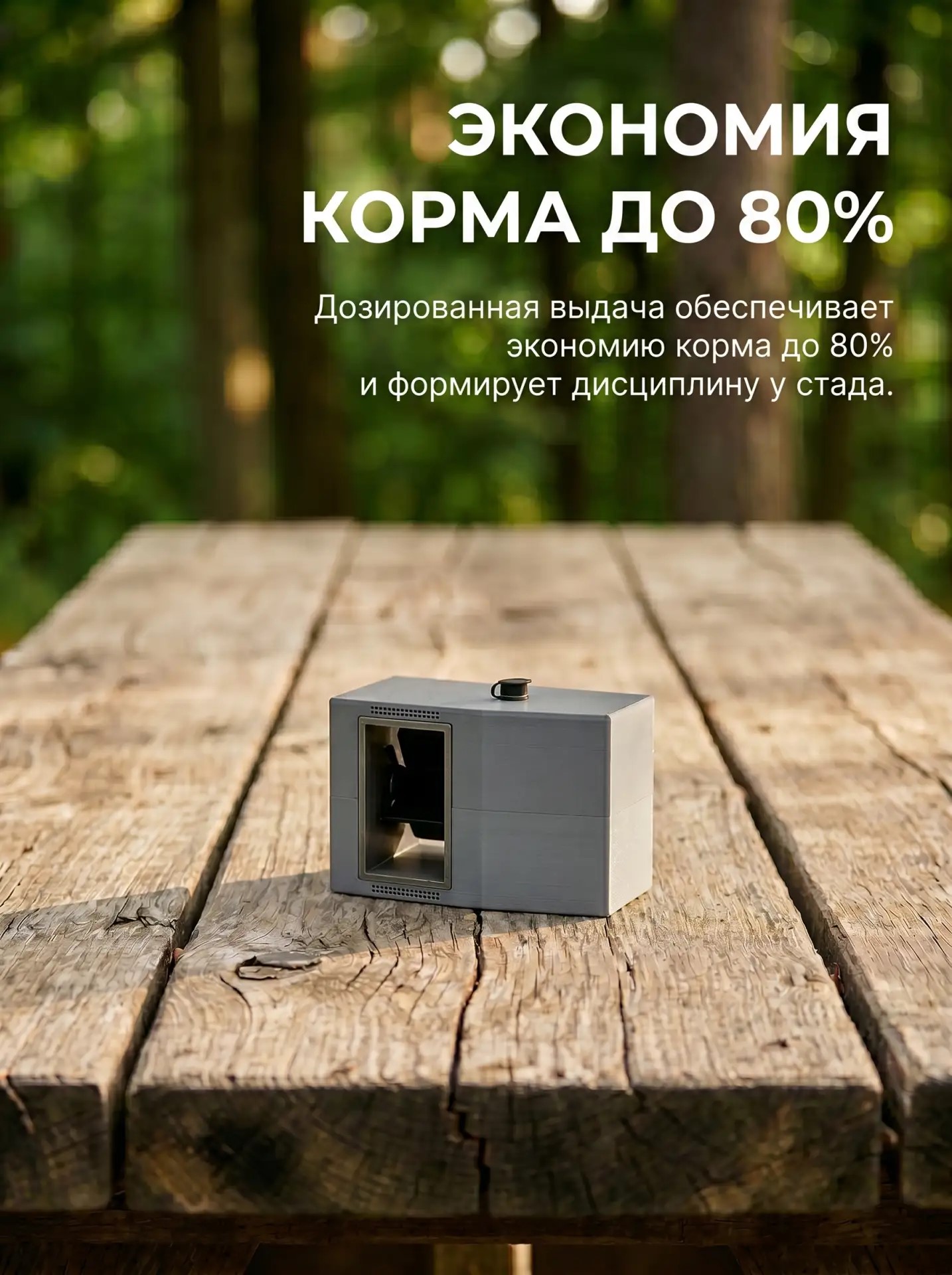 Модуль дозированной выдачи корма Жужа
